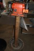 BENCH GRINDER ON HEAVY DUTY STAND