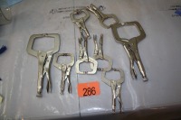 ASSORTMENT OF VISE GRIP CLAMPS