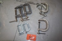 C - CLAMPS 5 X 3", 2 X 2", 1 X 2 1/2"