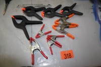 ASSORTMENT OF SPRING CLAMPS