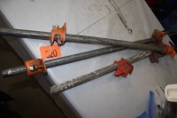 3 - 24" CLAMPS