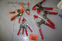 ASSORTMENT OF SPRING CLAMPS