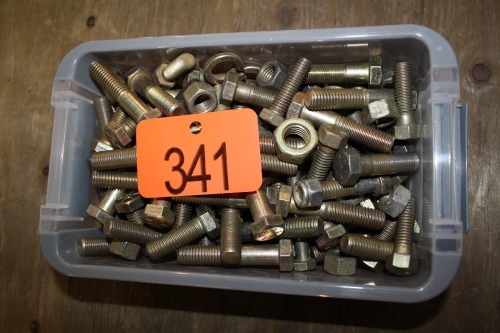 ASSORTMENT OF GRADE 8 BOLTS (FINE & COURSE)