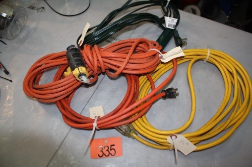 EXTENSION CORDS - 15', 17', 25', 32'