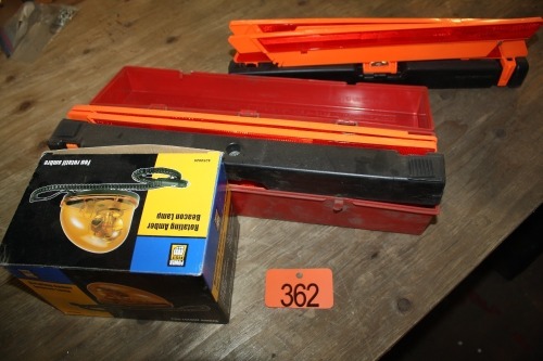 FLARE KIT, ROTATING AMBER LIGHT