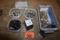 ASSORTMENT OF BOLTS, NUTS, WASHERS