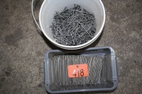 QUANTITY OF 3" ARDOX NAILS & 4" FINISHING NAILS