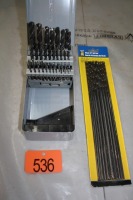 12" DRILL BITS, SAE DRILL BIT SET