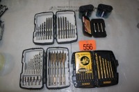 ASSORTMENT OF DRILL BITS & SCREWDRIVER ENDS