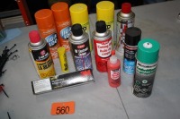 PENETRATING OIL & ASSORTED LUBRICANTS