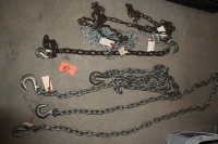 2- 8' , 3' & ASSORTED CHAIN