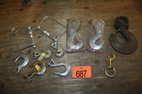 CHAIN HOOKS, LATCH PINS