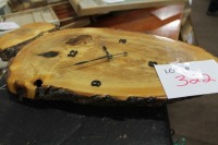 wooden clock