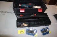 BOSCH 12 VOLT OSCILLATING TOOL W/ 2 BATTERIES, CHARGER & 2 BOXES OF NEW BLADES