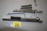 1/2" DRIVE RATCHET, SWING BAR & EXTENSIONS