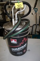 DURTRAN TRANS/HYD FLUID - 20 LITRE PAIL (1/4 FULL) W/ DISPENSER