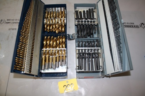 2 - SETS OF HI SPEED STEEL DRILL BITS