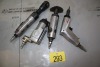 4 - AIR TOOLS - GRINDER, DRILL, 2 WRENCHES