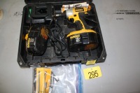 DEWALT 18 VOLT CORDLESS IMPACT W/ 2 BATTERIES & CHARGER