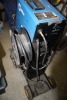 MILLER MILLERMATIC 180 AUTO-SET MIG WELDER W/ LONG EXT. CORD, COVER ON ROLLING STAND - 3