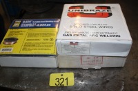 2 BOXES S-6 .023 WELDING WIRE, 1 BOX S-6 .024 WELDING WIRE