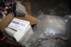 2 WELDING HELMETS, 2 FACE SHIELDS, BOX OF COVER PLATES - 2