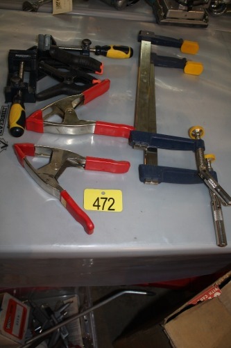 ASSORTMENT OF CLAMPS