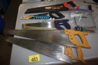 ASSORTMENT OF HANDSAWS