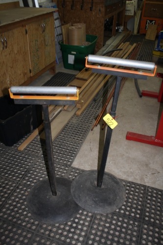 2 - ADJUSTABLE ROLLER STANDS