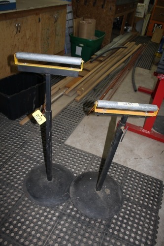 2 - ADJUSTABLE ROLLER STANDS