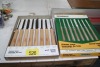 SET OF 8 WOOD TURNING CHISELS