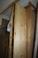 4' X 8' SHEET OF 3/4" KNOTTY PINE - GOOD TWO SIDES