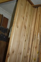 4' X 8' SHEET OF 3/4" KNOTTY CEDAR - GOOD TWO SIDES