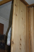 2 - 4' X 8' SHEETS OF 1/2" KNOTTY CEDAR - GOOD TWO SIDES