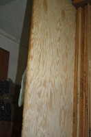 4' X 8'SHEET OF 1/4" FIR - GOOD ONE SIDE