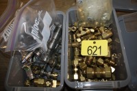 QUANTITY OF BRASS FITTINGS