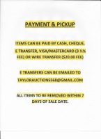 PAYMENT & PICKUP