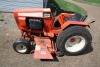 CASE 446 HYDROSTATIC LAWN MOWER W/ REAR HYDRAULICS W/ 4' SNOW BLOWER