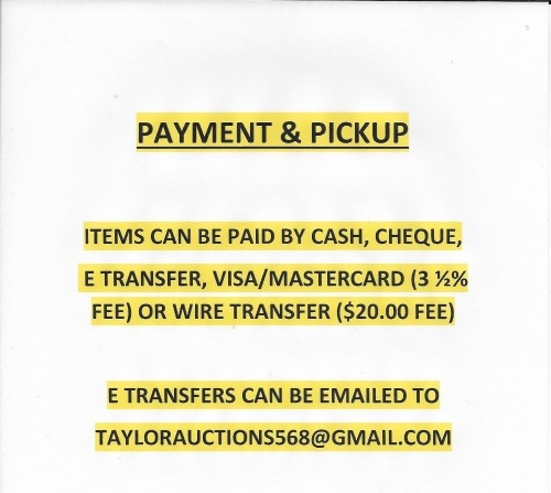 PAYMENT & PICKUP