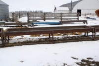 3 - 16' OIL PIPE FEED TROUGHS