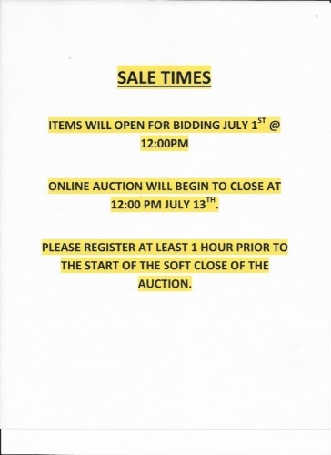 SALE TIMES