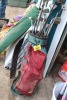 ASSORTED RH GOLF CLUBS INC. TAYLORMADE, CALLOWAY W/ OGIO BAG