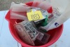 BUCKET OF ASSORTED SCREWS