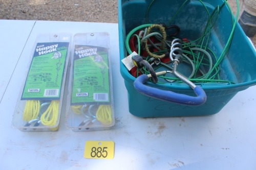 2 - HAPPY HOOKS, DOG TETHER, TIE DOWN