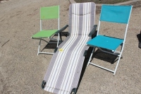 PATIO LOUNGER, 2 - LAWN CHAIRS